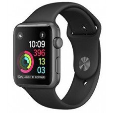 مشخصات، قیمت و خرید ساعت هوشمند اپل سری 2 مدل 42mm Space Gray Black Band اپل | 19کالا